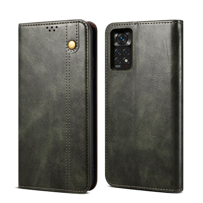 Oil Wax Crazy Horse Texture Leather Phone Case, For Motorola Moto E40 / E30 / E20, For OnePlus Nord N20 5G, For Google Pixel 6a, For Xiaomi Redmi Note 11 Pro 4G / 5G