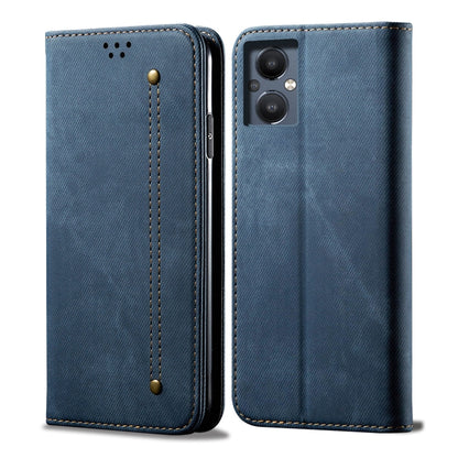 Denim Texture Flip Leather Phone Case, For Motorola Moto E40 / E30 / E20, For OnePlus Nord N20 5G, For Google Pixel 6a, For Xiaomi Redmi Note 11 Pro 4G / 5G