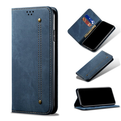 Denim Texture Flip Leather Phone Case, For Motorola Moto E40 / E30 / E20, For OnePlus Nord N20 5G, For Google Pixel 6a, For Xiaomi Redmi Note 11 Pro 4G / 5G