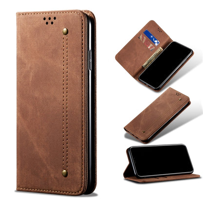 Denim Texture Flip Leather Phone Case, For Motorola Moto E40 / E30 / E20, For OnePlus Nord N20 5G, For Google Pixel 6a, For Xiaomi Redmi Note 11 Pro 4G / 5G