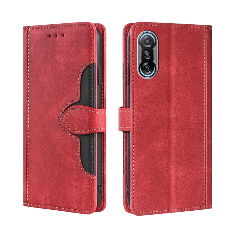 Skin Feel Straw Hat Magnetic Buckle Leather Phone Case, For Xiaomi Poco M3, For Xiaomi Redmi K40 Gaming, For Xiaomi Redmi Note 11 4G / Note 11S, For Xiaomi Redmi Note 11 5G, For Xiaomi Redmi 9C / Redmi 9C NFC, For Xiaomi Mi 11