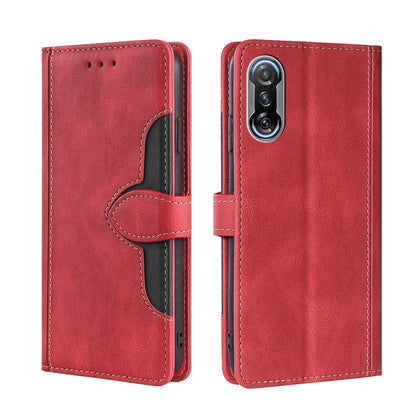 Skin Feel Straw Hat Magnetic Buckle Leather Phone Case, For Xiaomi Poco M3, For Xiaomi Redmi K40 Gaming, For Xiaomi Redmi Note 11 4G / Note 11S, For Xiaomi Redmi Note 11 5G, For Xiaomi Redmi 9C / Redmi 9C NFC, For Xiaomi Mi 11