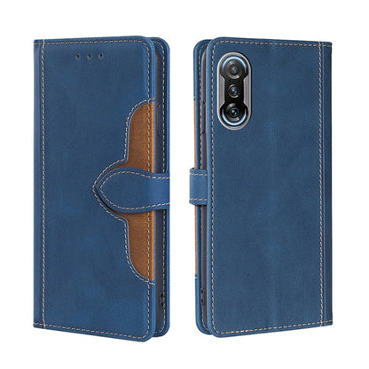 Skin Feel Straw Hat Magnetic Buckle Leather Phone Case, For Xiaomi Poco M3, For Xiaomi Redmi K40 Gaming, For Xiaomi Redmi Note 11 4G / Note 11S, For Xiaomi Redmi Note 11 5G, For Xiaomi Redmi 9C / Redmi 9C NFC, For Xiaomi Mi 11