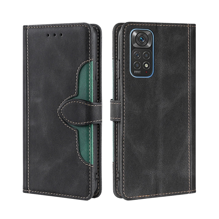 Skin Feel Straw Hat Magnetic Buckle Leather Phone Case, For Xiaomi Poco M3, For Xiaomi Redmi K40 Gaming, For Xiaomi Redmi Note 11 4G / Note 11S, For Xiaomi Redmi Note 11 5G, For Xiaomi Redmi 9C / Redmi 9C NFC, For Xiaomi Mi 11