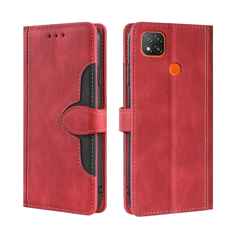 Skin Feel Straw Hat Magnetic Buckle Leather Phone Case, For Xiaomi Poco M3, For Xiaomi Redmi K40 Gaming, For Xiaomi Redmi Note 11 4G / Note 11S, For Xiaomi Redmi Note 11 5G, For Xiaomi Redmi 9C / Redmi 9C NFC, For Xiaomi Mi 11
