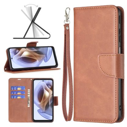 Retro Lambskin Texture Leather Phone Case, For Motorola Moto G31 / G41 Side Fingerprint, For OPPO A36 / Realme 9i, For OPPO Realme 9 Pro+, For Xiaomi Redmi Note 11 Global