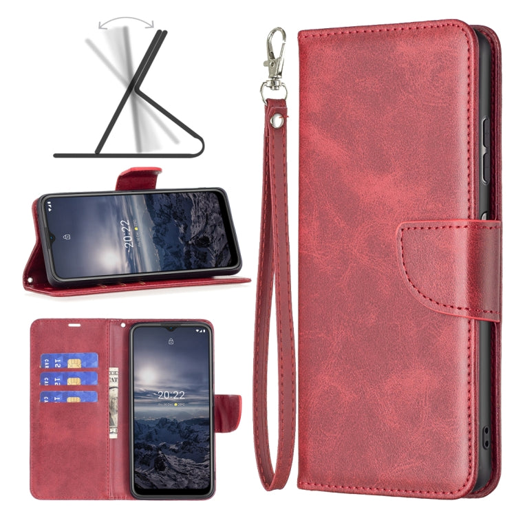 Retro Lambskin Texture Leather Phone Case, For Samsung Galaxy A23 5G, For ZTE Blade A51, For ZTE Blade A71, For Nokia G21 / G11