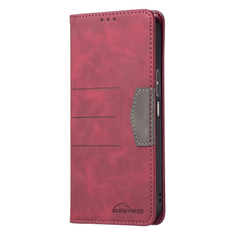 Magnetic Splicing Leather Phone Case, For Xiaomi Redmi Note 11 Pro International Version
