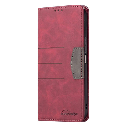 Magnetic Splicing Leather Phone Case, For Xiaomi Redmi Note 11 Pro International Version