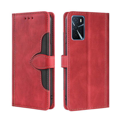 Skin Feel Straw Hat Magnetic Buckle Leather Phone Case, For OPPO Reno3 5G JP Version, For OPPO A16, For OPPO A53 / A32 / A33 / A53s 2020, For OPPO A55 5G, For OPPO A55s 5G, For OPPO A94 5G / F19 Pro+ / Reno 5Z