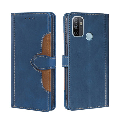 Skin Feel Straw Hat Magnetic Buckle Leather Phone Case, For OPPO Reno3 5G JP Version, For OPPO A16, For OPPO A53 / A32 / A33 / A53s 2020, For OPPO A55 5G, For OPPO A55s 5G, For OPPO A94 5G / F19 Pro+ / Reno 5Z