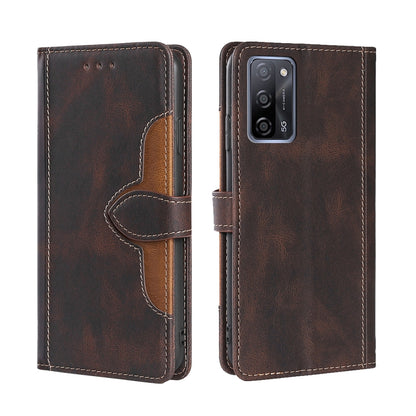 Skin Feel Straw Hat Magnetic Buckle Leather Phone Case, For OPPO Reno3 5G JP Version, For OPPO A16, For OPPO A53 / A32 / A33 / A53s 2020, For OPPO A55 5G, For OPPO A55s 5G, For OPPO A94 5G / F19 Pro+ / Reno 5Z