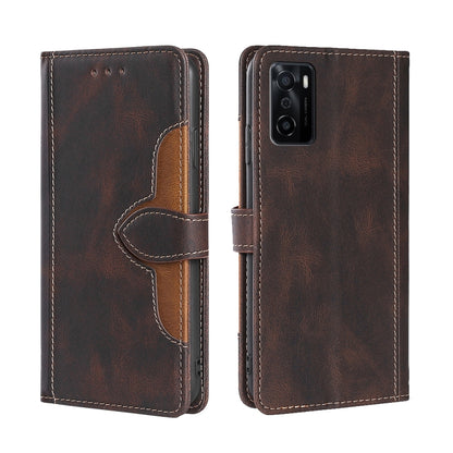 Skin Feel Straw Hat Magnetic Buckle Leather Phone Case, For OPPO Reno3 5G JP Version, For OPPO A16, For OPPO A53 / A32 / A33 / A53s 2020, For OPPO A55 5G, For OPPO A55s 5G, For OPPO A94 5G / F19 Pro+ / Reno 5Z