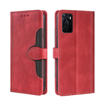 Skin Feel Straw Hat Magnetic Buckle Leather Phone Case, For OPPO Reno3 5G JP Version, For OPPO A16, For OPPO A53 / A32 / A33 / A53s 2020, For OPPO A55 5G, For OPPO A55s 5G, For OPPO A94 5G / F19 Pro+ / Reno 5Z