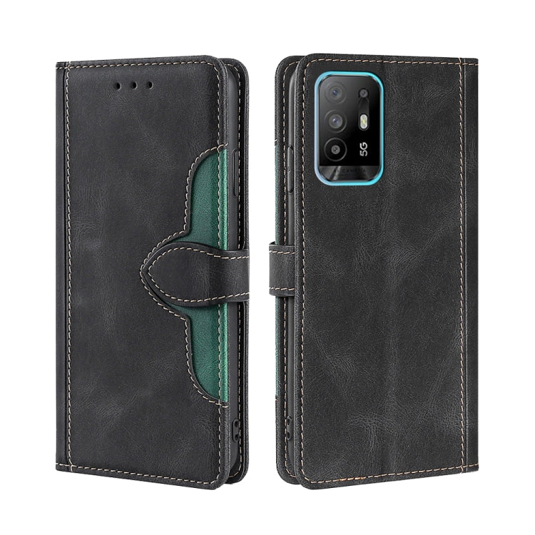 Skin Feel Straw Hat Magnetic Buckle Leather Phone Case, For OPPO Reno3 5G JP Version, For OPPO A16, For OPPO A53 / A32 / A33 / A53s 2020, For OPPO A55 5G, For OPPO A55s 5G, For OPPO A94 5G / F19 Pro+ / Reno 5Z