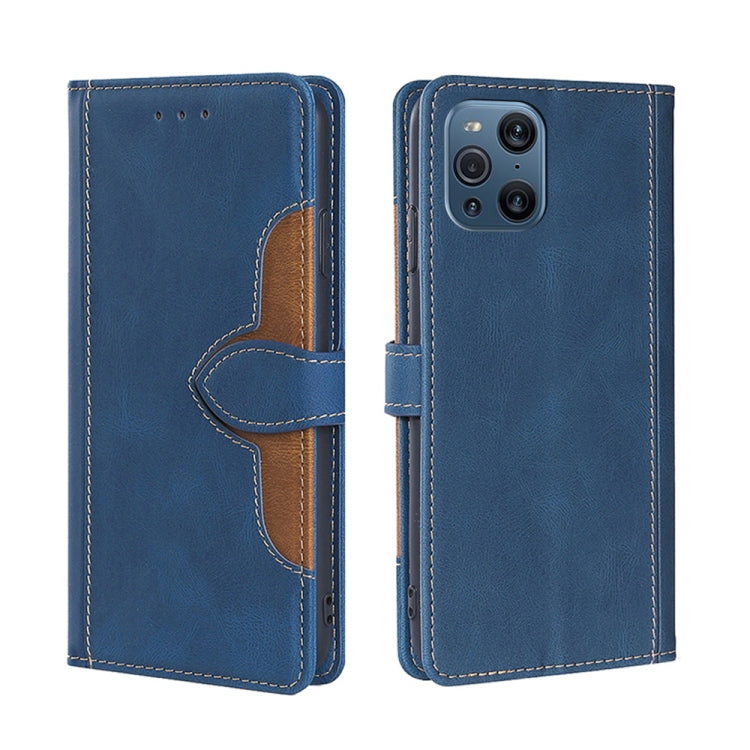 Skin Feel Straw Hat Magnetic Buckle Leather Phone Case, For OPPO F19 Pro / A94 4G / Reno5 F, For OPPO Find X3 / X3 Pro, For OPPO Find X5 Lite, For OPPO Find X5 Pro, For OPPO K9s / Realme Q3s, For OPPO Reno3 A JP Version
