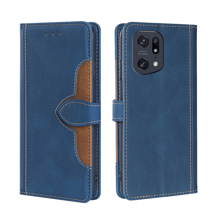 Skin Feel Straw Hat Magnetic Buckle Leather Phone Case, For OPPO F19 Pro / A94 4G / Reno5 F, For OPPO Find X3 / X3 Pro, For OPPO Find X5 Lite, For OPPO Find X5 Pro, For OPPO K9s / Realme Q3s, For OPPO Reno3 A JP Version