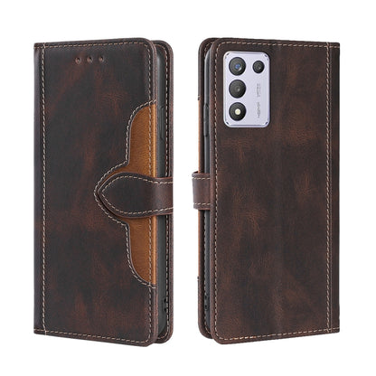 Skin Feel Straw Hat Magnetic Buckle Leather Phone Case, For OPPO F19 Pro / A94 4G / Reno5 F, For OPPO Find X3 / X3 Pro, For OPPO Find X5 Lite, For OPPO Find X5 Pro, For OPPO K9s / Realme Q3s, For OPPO Reno3 A JP Version