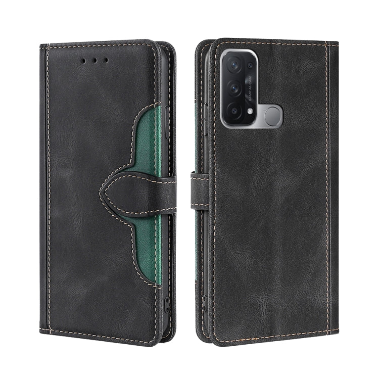 Skin Feel Straw Hat Magnetic Buckle Leather Phone Case, For OPPO Reno5 Pro+ 5G / Find X3 Neo, For OPPO Reno5 A, For OPPO Reno6, For OPPO Reno6 4G, For OPPO Reno6 Pro, For OPPO Reno6 Pro+