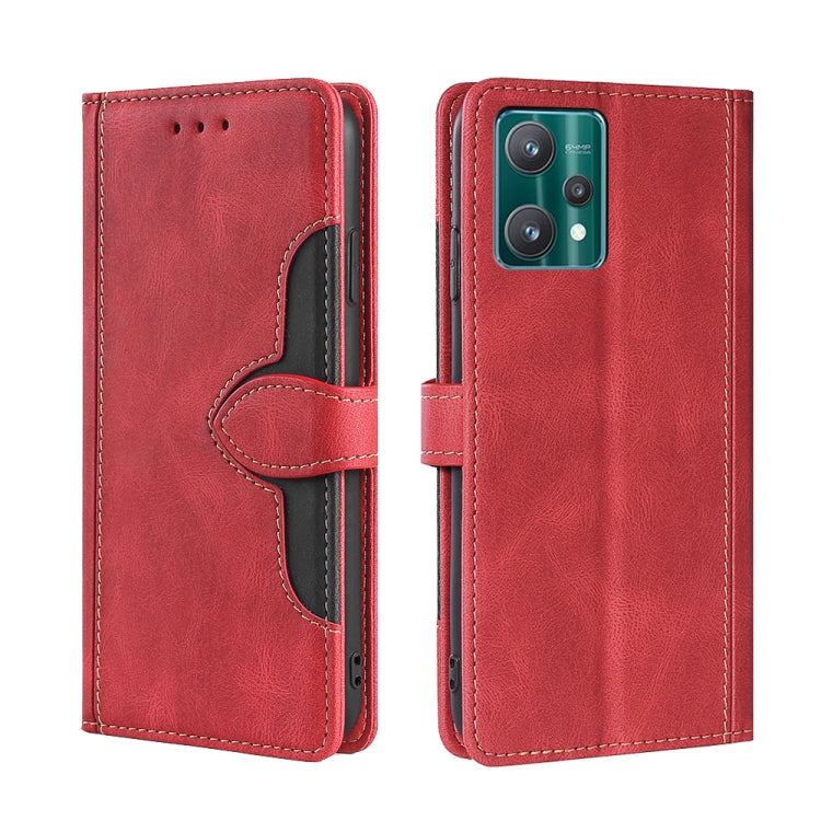 Skin Feel Straw Hat Magnetic Buckle Leather Phone Case, For OPPO Reno7 5G, For OPPO Reno7 Pro 5G, For OPPO Realme 8i, For OPPO Realme 9 Pro, For OPPO Realme 9 Pro+, For OPPO Realme 9i / A36 4G /A96 4G /K10 4G /A76 4G
