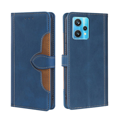 Skin Feel Straw Hat Magnetic Buckle Leather Phone Case, For OPPO Reno7 5G, For OPPO Reno7 Pro 5G, For OPPO Realme 8i, For OPPO Realme 9 Pro, For OPPO Realme 9 Pro+, For OPPO Realme 9i / A36 4G /A96 4G /K10 4G /A76 4G