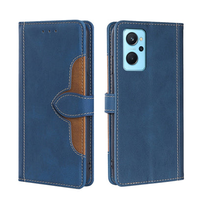 Skin Feel Straw Hat Magnetic Buckle Leather Phone Case, For OPPO Reno7 5G, For OPPO Reno7 Pro 5G, For OPPO Realme 8i, For OPPO Realme 9 Pro, For OPPO Realme 9 Pro+, For OPPO Realme 9i / A36 4G /A96 4G /K10 4G /A76 4G