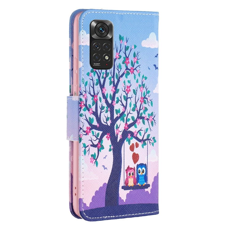 Colored Drawing Leather Phone Case, For Xiaomi Redmi Note 11 International Version