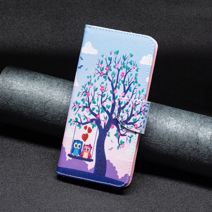 Colored Drawing Leather Phone Case, For Xiaomi Redmi Note 11 International Version