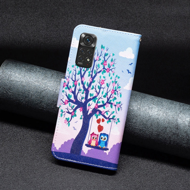Colored Drawing Leather Phone Case, For Xiaomi Redmi Note 11 International Version
