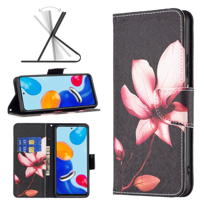 Colored Drawing Leather Phone Case, For Xiaomi Redmi Note 11 International Version