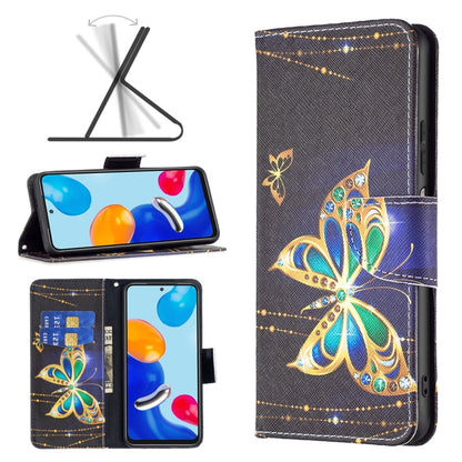 Colored Drawing Leather Phone Case, For Xiaomi Redmi Note 11 International Version