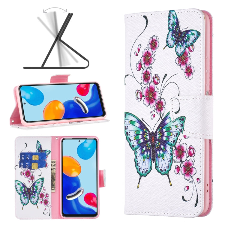 Colored Drawing Leather Phone Case, For Xiaomi Redmi Note 11 International Version