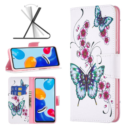 Colored Drawing Leather Phone Case, For Xiaomi Redmi Note 11 International Version