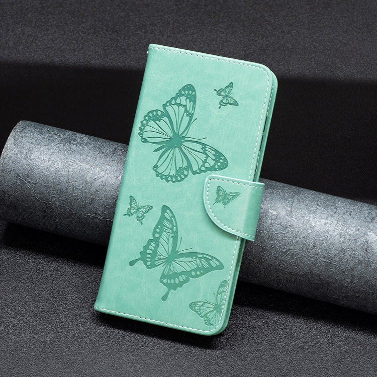 Two Butterflies Embossing Leather Phone Case, For Xiaomi Redmi Note 11 Global, For Samsung Galaxy A23 5G