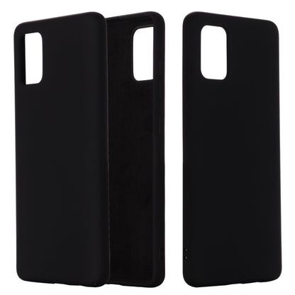 Solid Color Liquid Silicone Shockproof Full Coverage Protective Case, For Galaxy A71, For OnePlus 7T