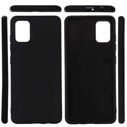 Solid Color Liquid Silicone Shockproof Full Coverage Protective Case, For Galaxy A71, For OnePlus 7T