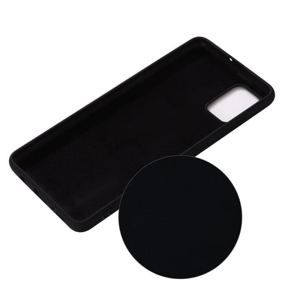 Solid Color Liquid Silicone Shockproof Full Coverage Protective Case, For Galaxy A71, For OnePlus 7T