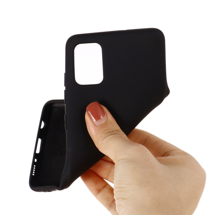 Solid Color Liquid Silicone Shockproof Full Coverage Protective Case, For Galaxy A71, For OnePlus 7T