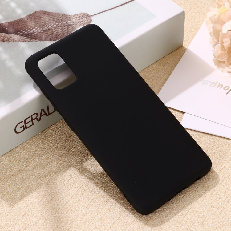 Solid Color Liquid Silicone Shockproof Full Coverage Protective Case, For Galaxy A71, For OnePlus 7T