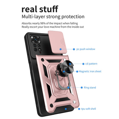 Sliding Camera Cover TPU+PC Phone Case, For Xiaomi Redmi Note 11 5G, For Xiaomi Redmi Note 11 Pro(Global), For Xiaomi Poco X4 Pro 5G, For Xiaomi Redmi Note 11S, For Motorola Moto G Power (2022), For Motorola Moto G Stylus (2022)