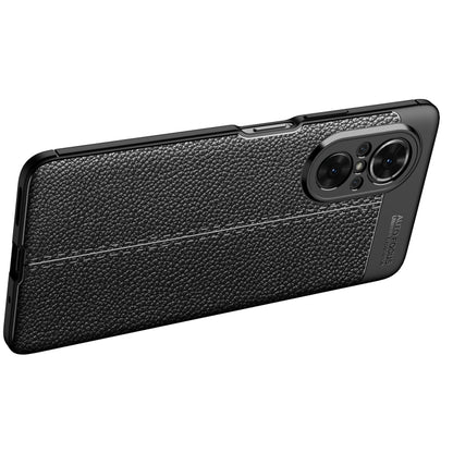 Litchi Texture Shockproof TPU Phone Case, For Huawei nova 9 SE, For Xiaomi Poco M4 Pro Fine Hole Version, For OnePlus Nord CE 2 5G