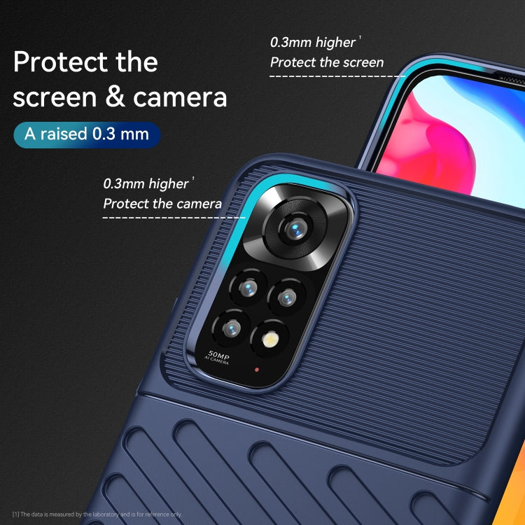 Thunderbolt Shockproof TPU Protective Soft Case, For Xiaomi Redmi Note 11 4G Global / Note 11S, For Xiaomi Redmi K50, For Xiaomi Redmi K50 Pro, For Xiaomi Redmi Note 11 Pro 5G / 4G Global