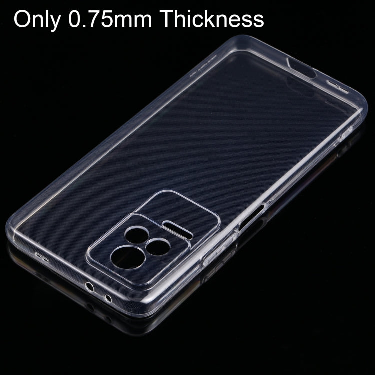0.75mm Ultra-thin Transparent TPU Phone Case, For Xiaomi Redmi K50 / K40S, For Xiaomi Redmi K50 Pro, For Google Pixel 7 5G, For Google Pixel 7 Pro 5G, For Sony Xperia 1 IV, For Sony Xperia 10 IV, For Xiaomi Redmi Note 11 Pro Overseas Version