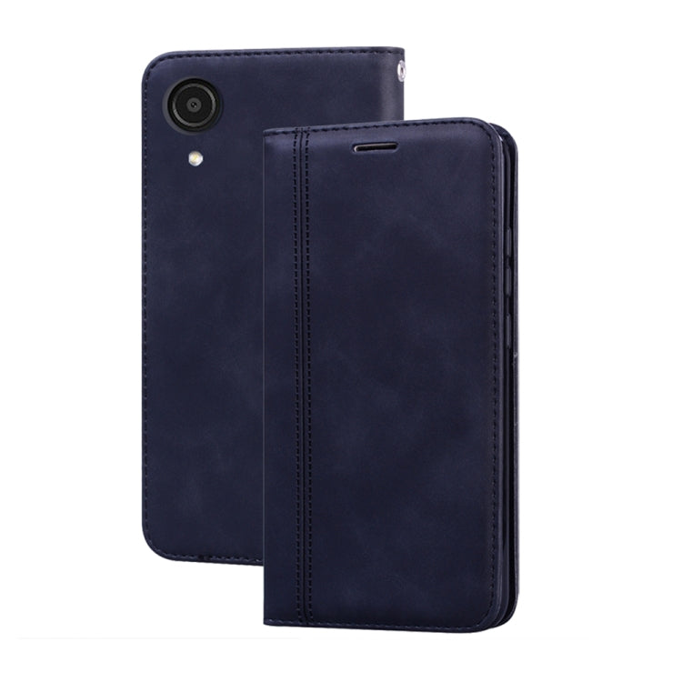 Frosted Business Magnetic Flip Leather Phone Case, For Xiaomi Redmi Note 11 / Note 11S, For Samsung Galaxy A03 Core, For Samsung Galaxy A03s 164mm, For Samsung Galaxy A03 164mm