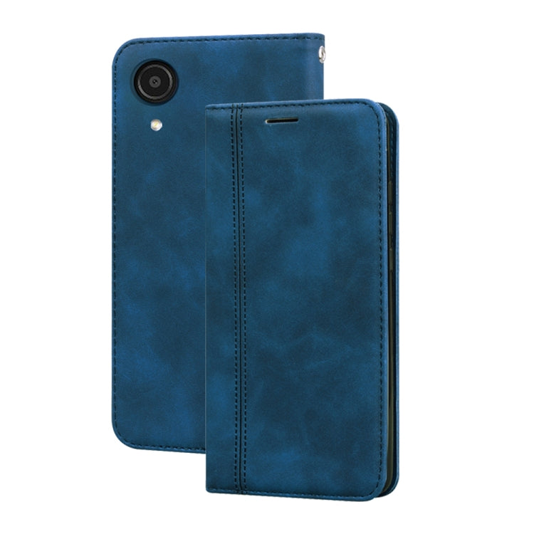 Frosted Business Magnetic Flip Leather Phone Case, For Xiaomi Redmi Note 11 / Note 11S, For Samsung Galaxy A03 Core, For Samsung Galaxy A03s 164mm, For Samsung Galaxy A03 164mm