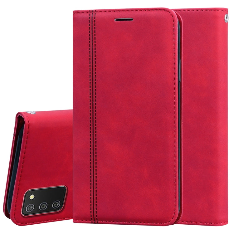 Frosted Business Magnetic Flip Leather Phone Case, For Xiaomi Redmi Note 11 / Note 11S, For Samsung Galaxy A03 Core, For Samsung Galaxy A03s 164mm, For Samsung Galaxy A03 164mm
