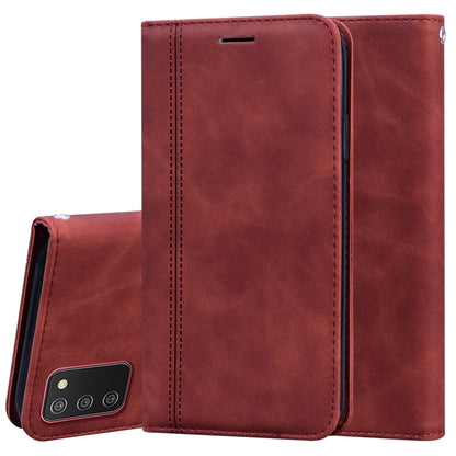 Frosted Business Magnetic Flip Leather Phone Case, For Xiaomi Redmi Note 11 / Note 11S, For Samsung Galaxy A03 Core, For Samsung Galaxy A03s 164mm, For Samsung Galaxy A03 164mm