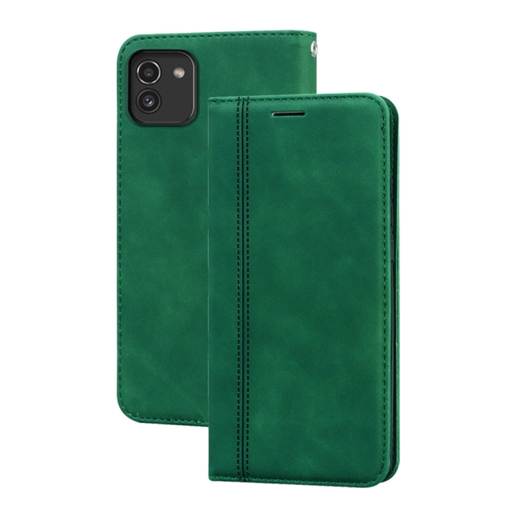 Frosted Business Magnetic Flip Leather Phone Case, For Xiaomi Redmi Note 11 / Note 11S, For Samsung Galaxy A03 Core, For Samsung Galaxy A03s 164mm, For Samsung Galaxy A03 164mm