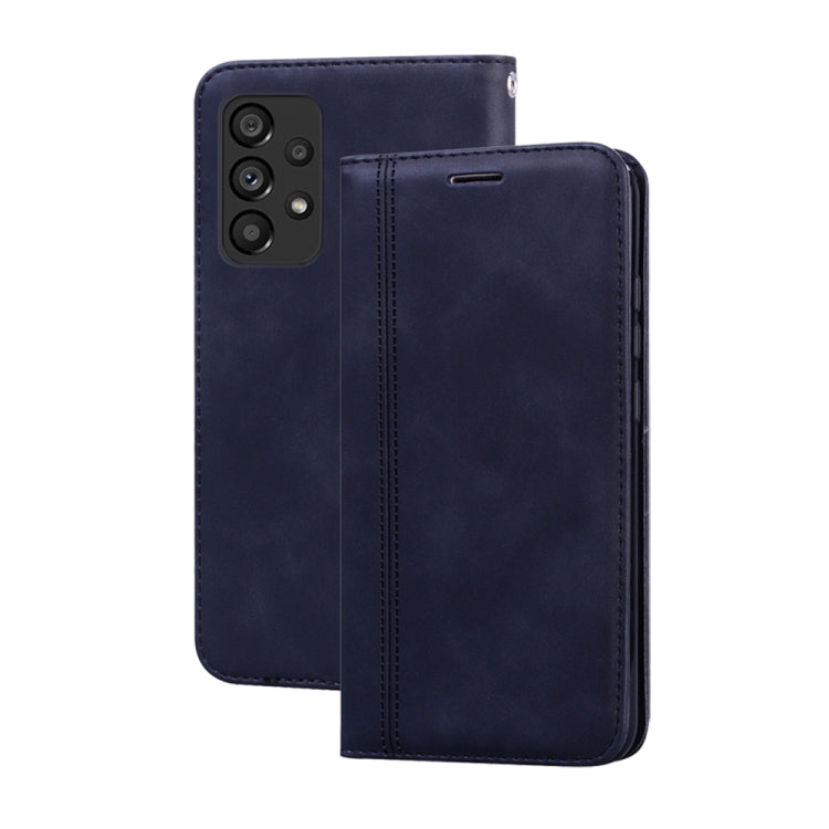 Frosted Business Magnetic Flip Leather Phone Case, For Samsung Galaxy A33 5G, For Samsung Galaxy A53 5G