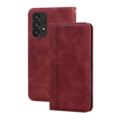 Frosted Business Magnetic Flip Leather Phone Case, For Samsung Galaxy A33 5G, For Samsung Galaxy A53 5G